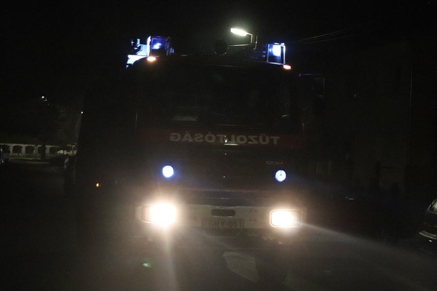 Bódé égett Kunfehértón