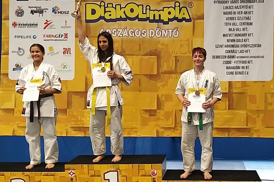 Figura Dorka bronzérme a diákolimpia országos döntőjében