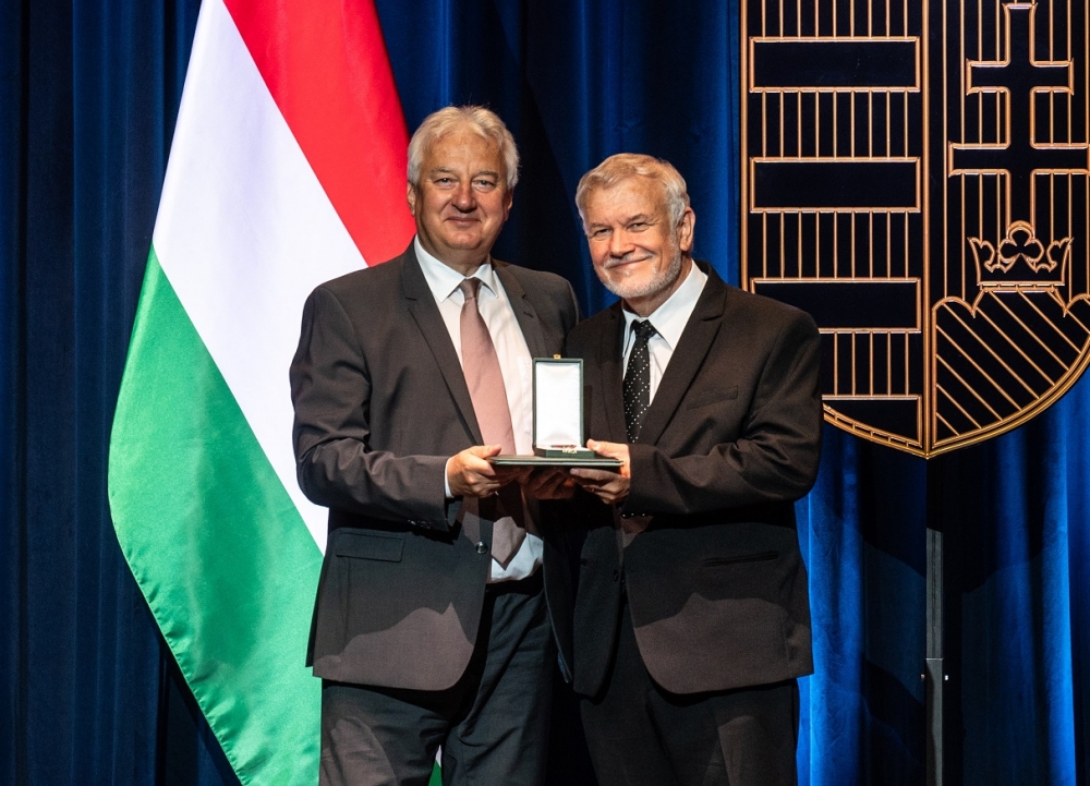 Magyar Arany Érdemkeresztet kapott Bödecs Pál