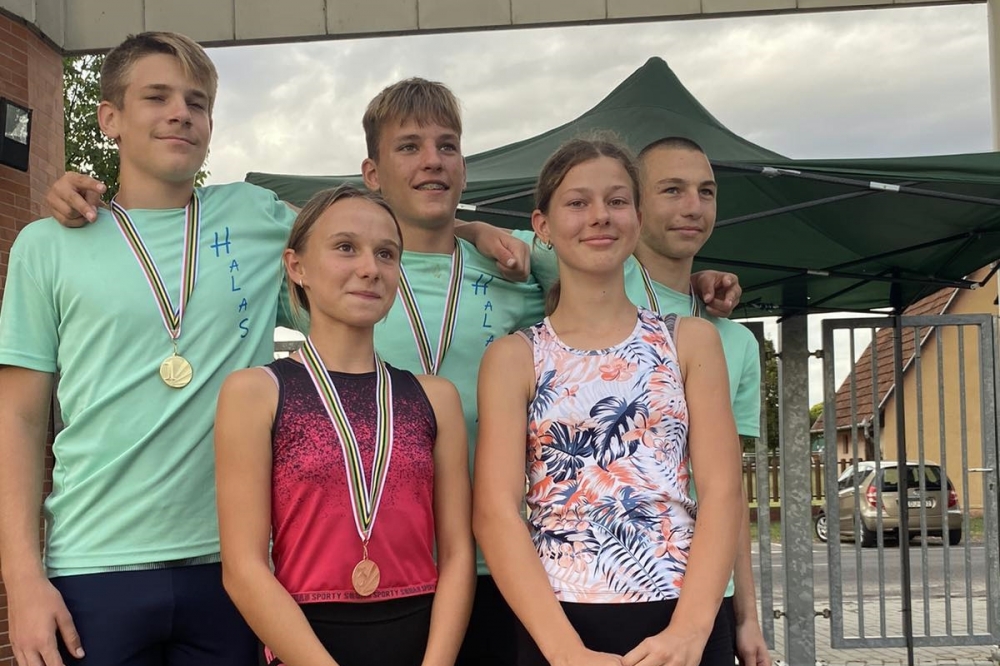 Aranyérmes halasi atléták
