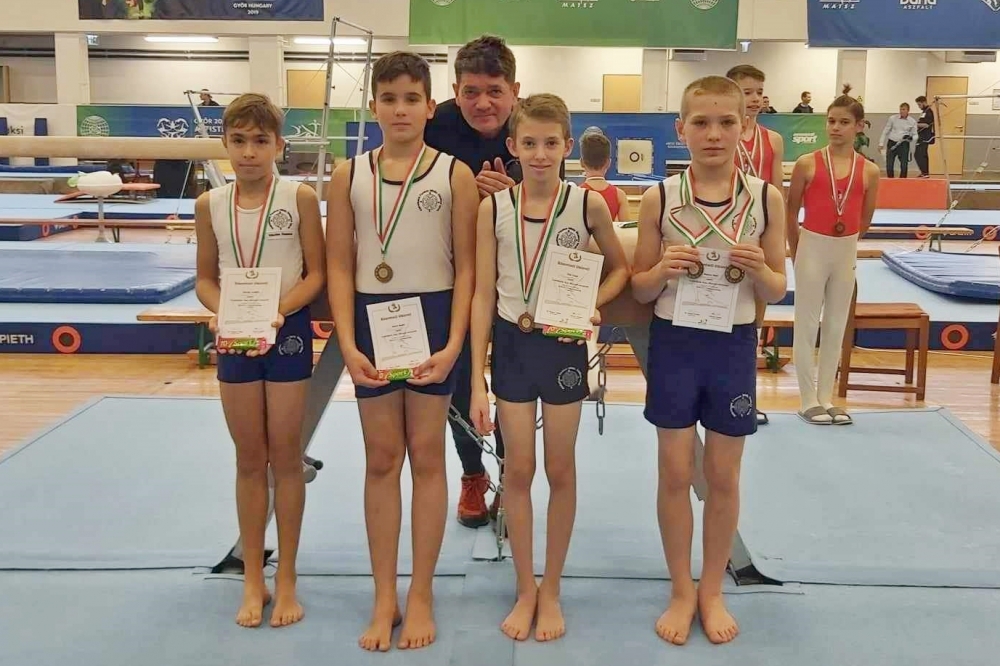 Országos negyedik helyen végeztek a halasi tornászok