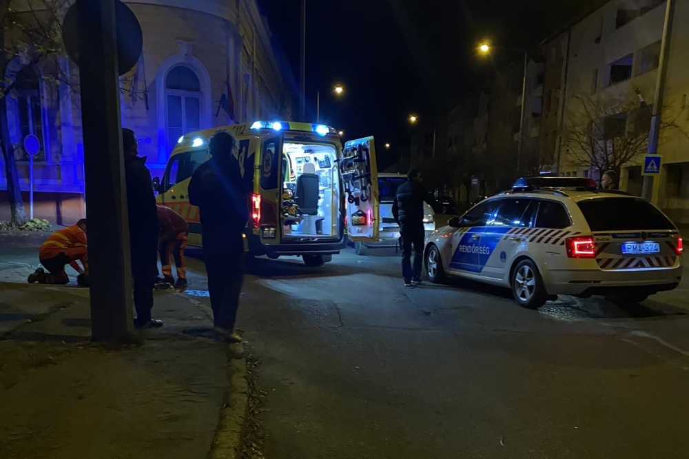 Gyalogosgázolás a Kossuth utcán