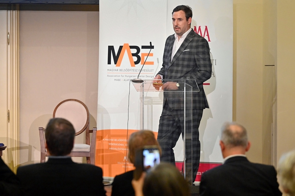 Halasi építész előadása a Magyar Művészeti Akadémián