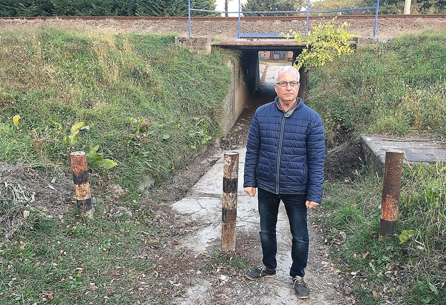 Vízelvezetés és járdaépítés