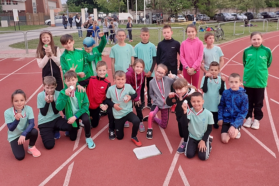 Kecskeméten szerepelt a halasi atlétika utánpótlás