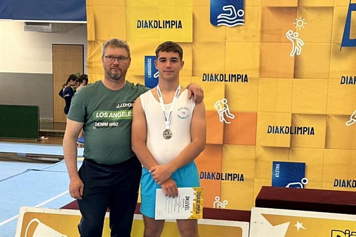 Juhász Ádám ezüstérme a diákolimpia országos döntőjében