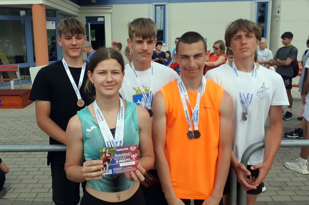 Halasi továbbjutók az atlétika diákolimpián