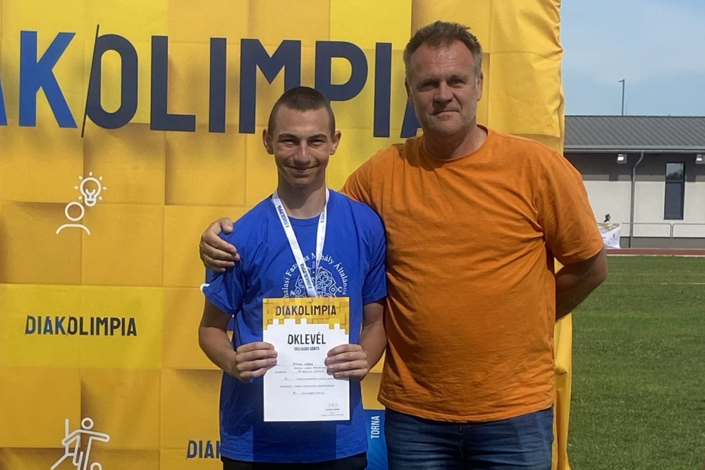 Danka Gábor bronzérme a diákolimpia országos döntőjében