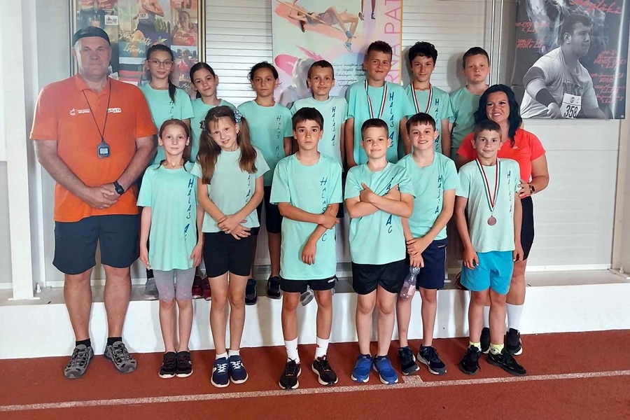 Újabb érmeket szereztek a Halas AC versenyzői