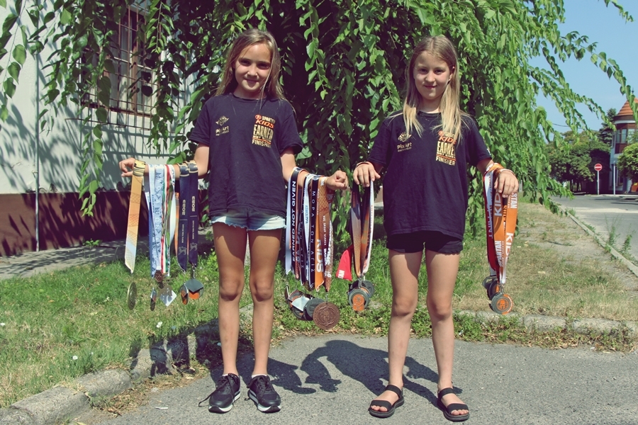 Fanni és Rami a Spartan Kids világbajnokságra készül