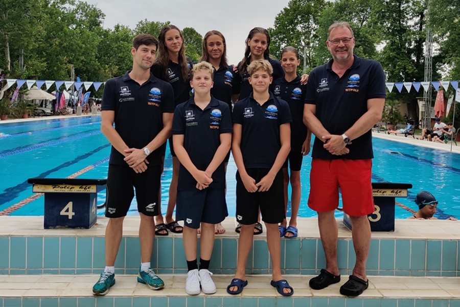 Halasi úszóérmek az Országos Gyermekbajnokságon