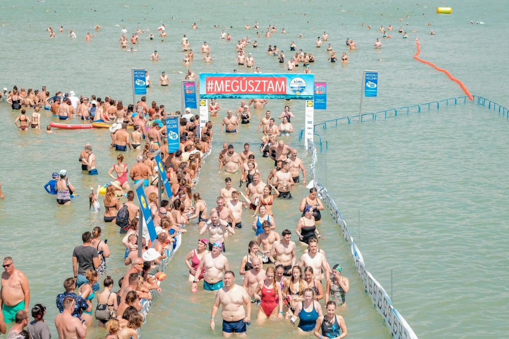 Halasiak, akik átúszták a Balatont