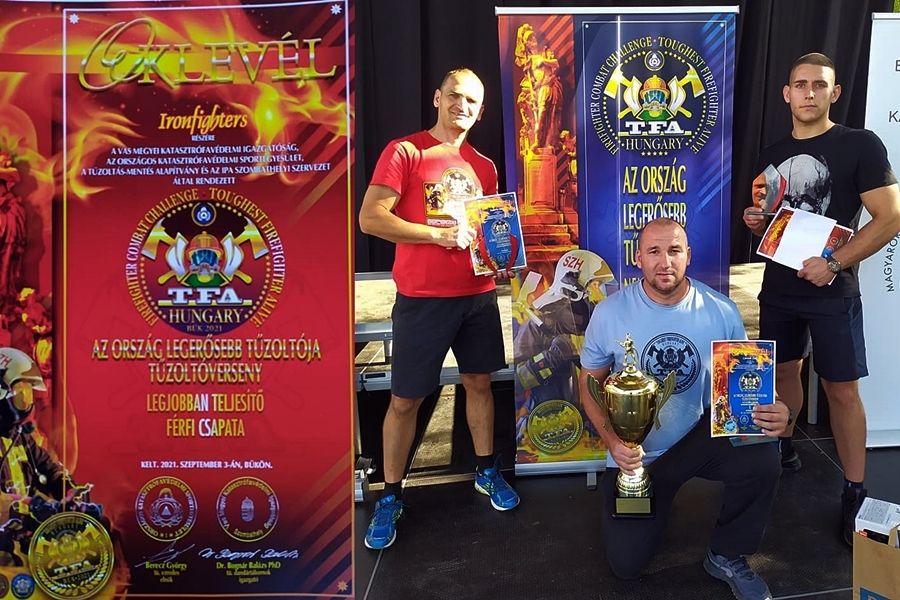 Büszkék lehetünk az ország legerősebb tűzoltócsapatára