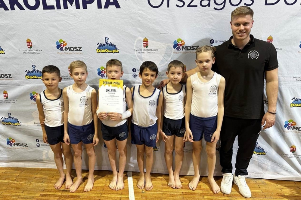 Halasi tornászok a diákolimpia országos döntőjében