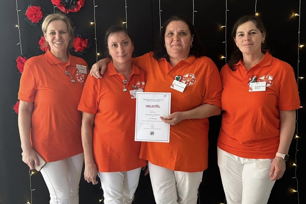 Harmadik helyen végzett a halasi kórház csapata a szakmai versenyen