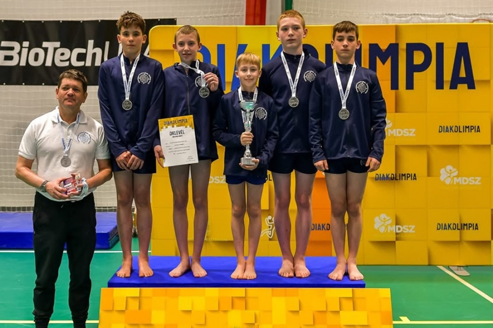 Halasi ezüstérmek a torna diákolimpia országos döntőjében