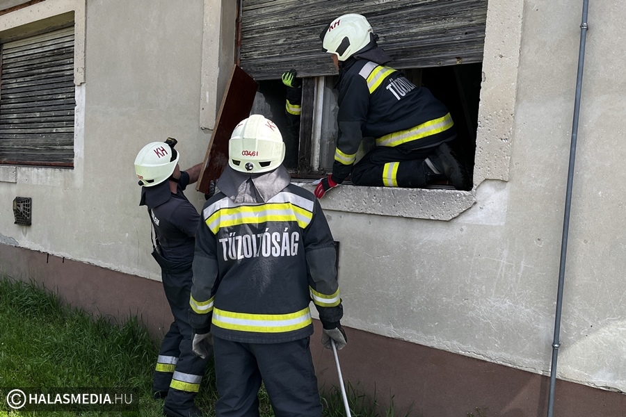 Tűzoltók, mentők, rendőrök a Vadkerti úton (galéria)