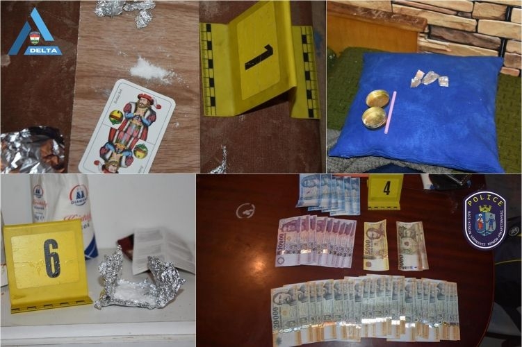 A dílerek esete a tök alsóval, és az 51 gramm kristállyal