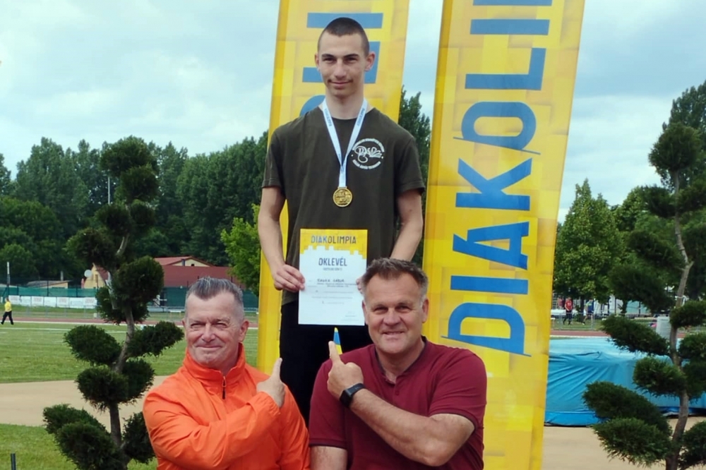 Danka Gábor diákolimpiai aranyérme