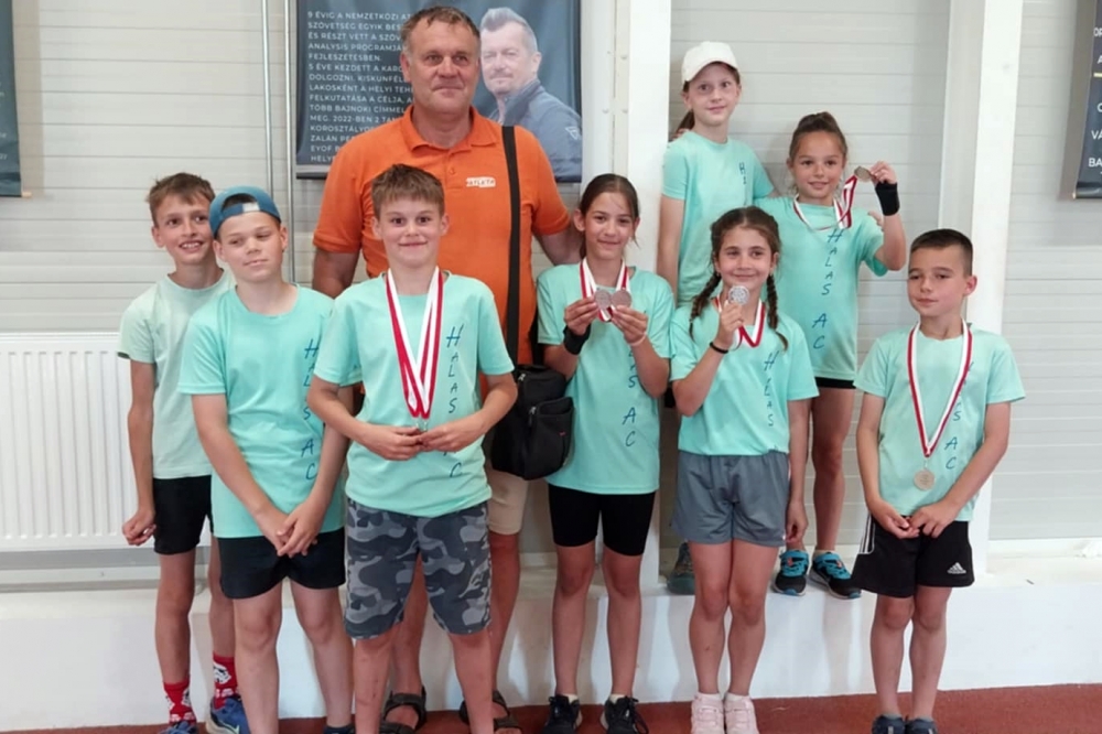 Hét érmet nyert a Halas AC Kecskeméten