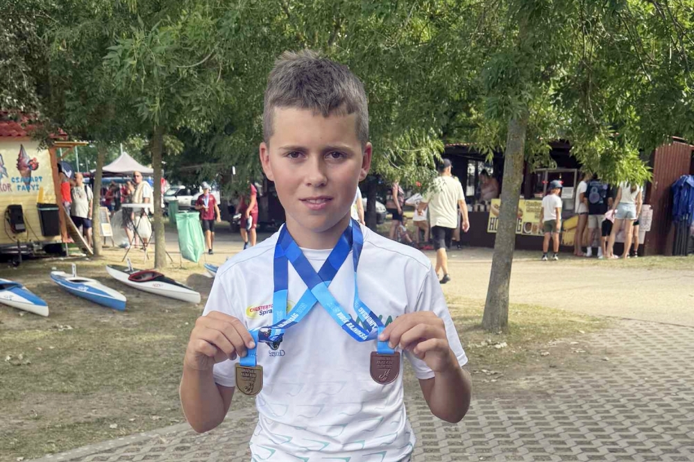 Soczó Gergő ismét remekül evezett