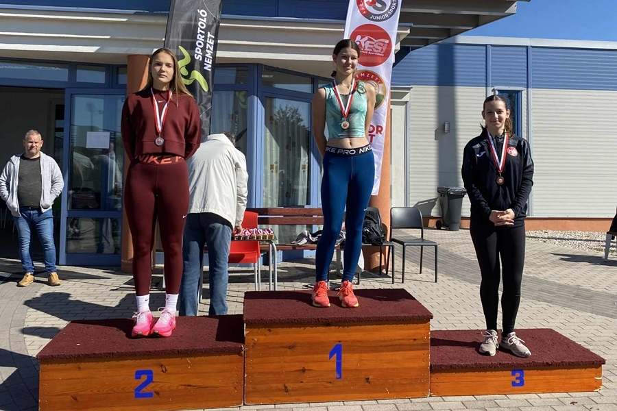 Érmekben gazdag halasi atléta idényzáró