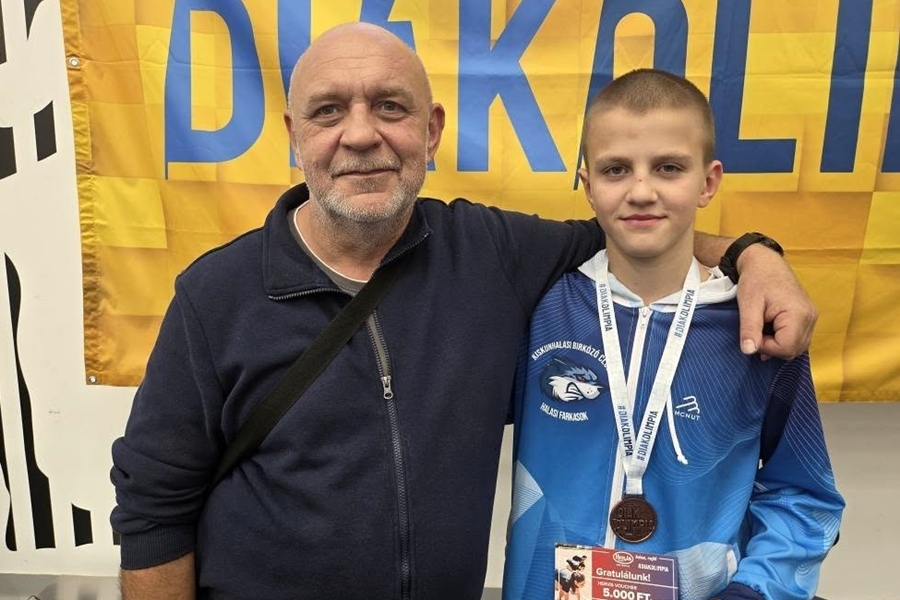 Csikós Hunor bronzérme az országos bajnokságon