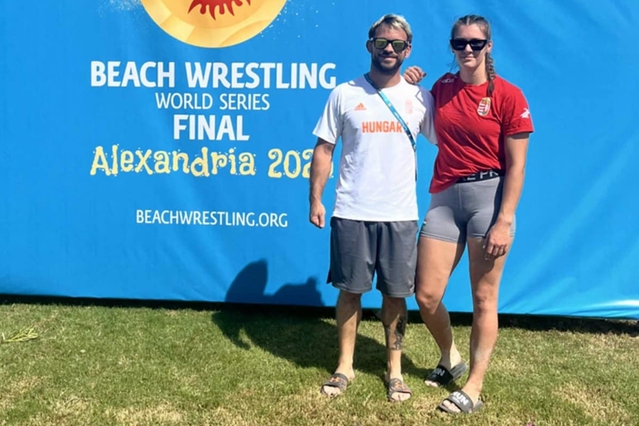 Viki negyedik lett a strandbirkózó világbajnokságon