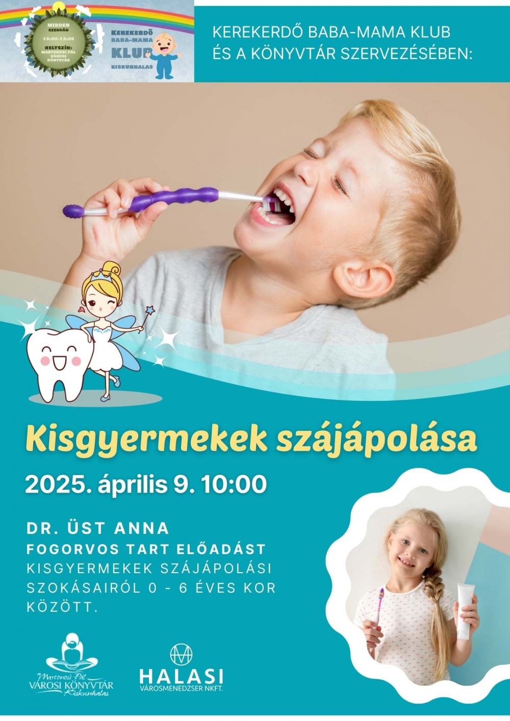 Kisgyermekek szájápolása előadás