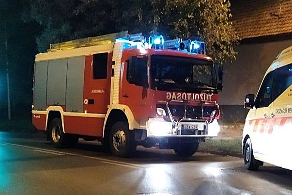 Teljes terjedelmében égett egy lakóház Jánoshalmán