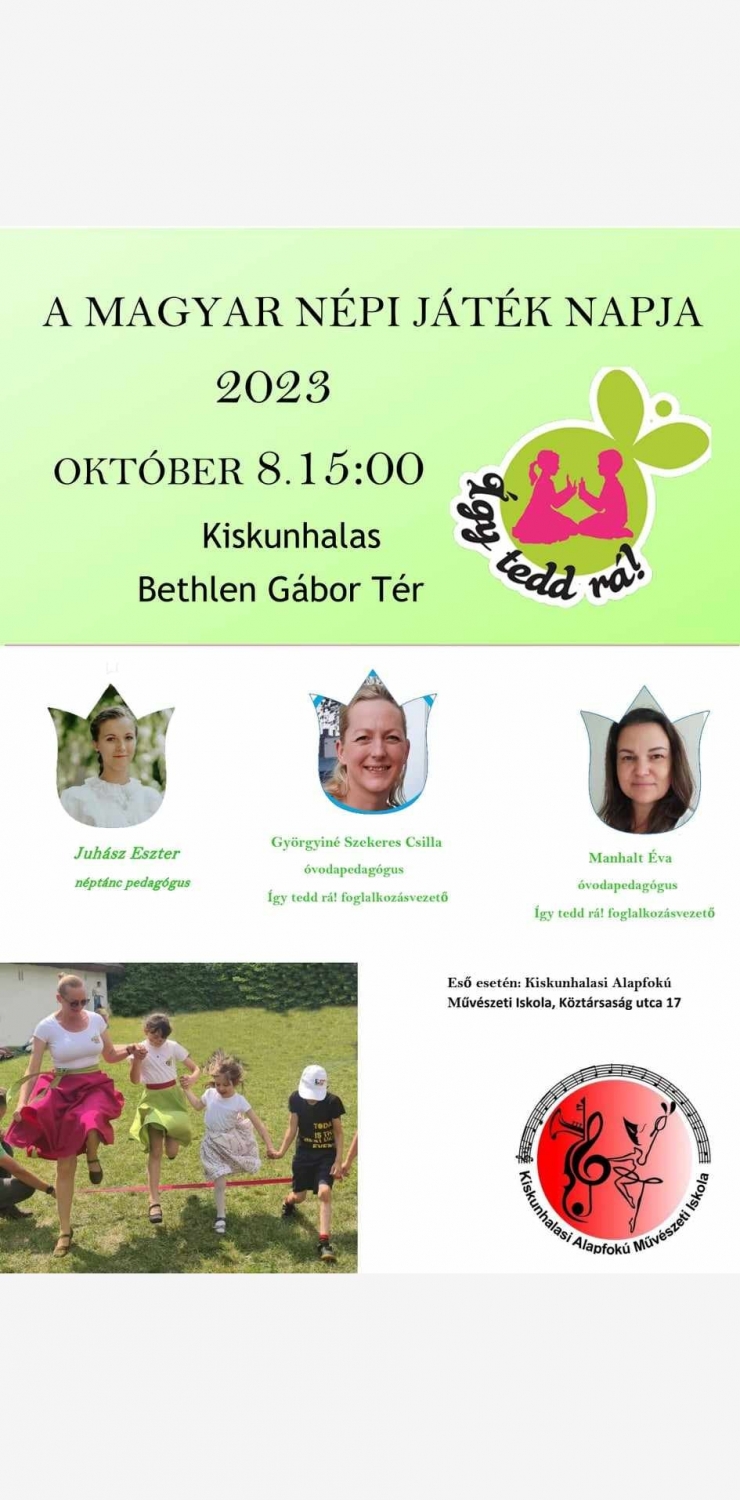 Így tedd rá! A magyar népi játék napja