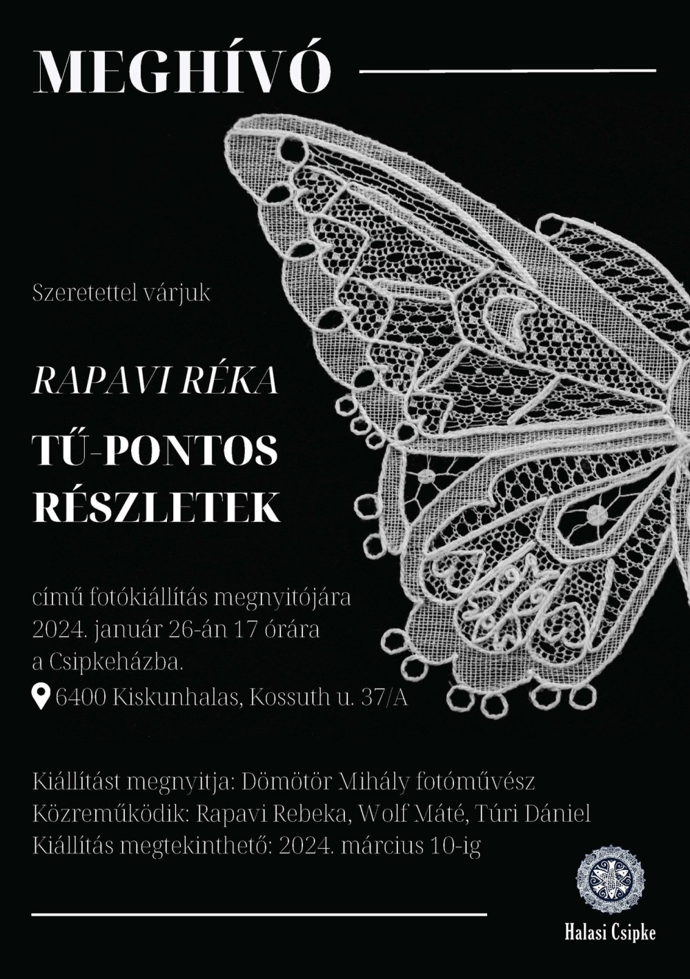 Tű-pontos részletek fotókiállítás