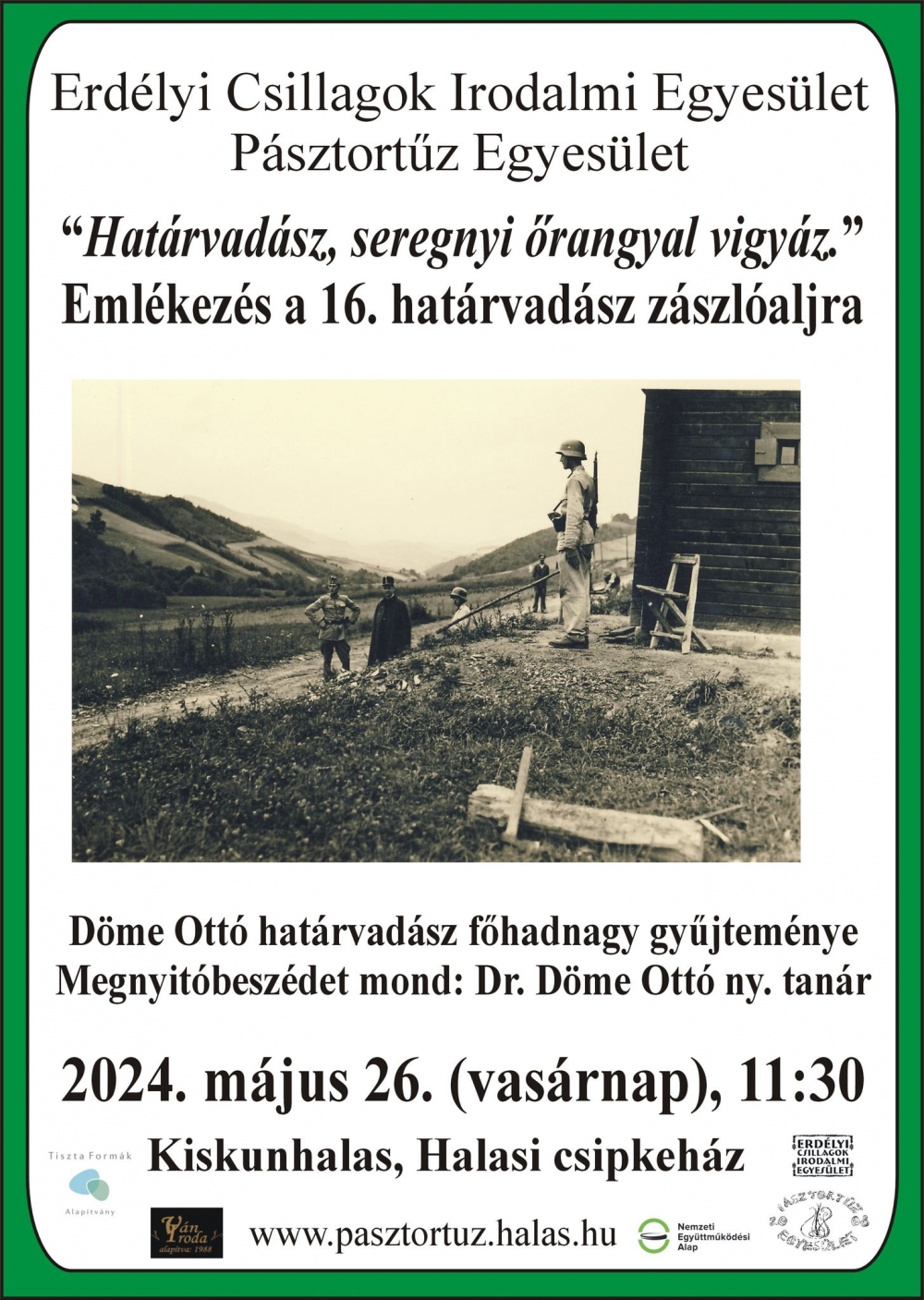 Emlékezés a 16. határvadász zászlóaljra