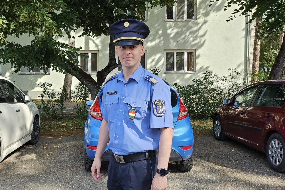 Jókor volt, jó helyen Barna őrnagy