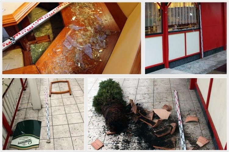 Tört, zúzott amerre járt