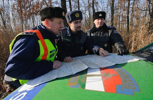 Több határrendész