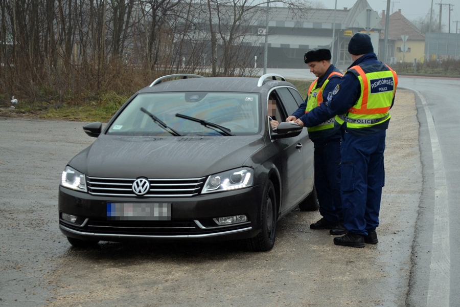 Akcióztak a halasi rendőrök