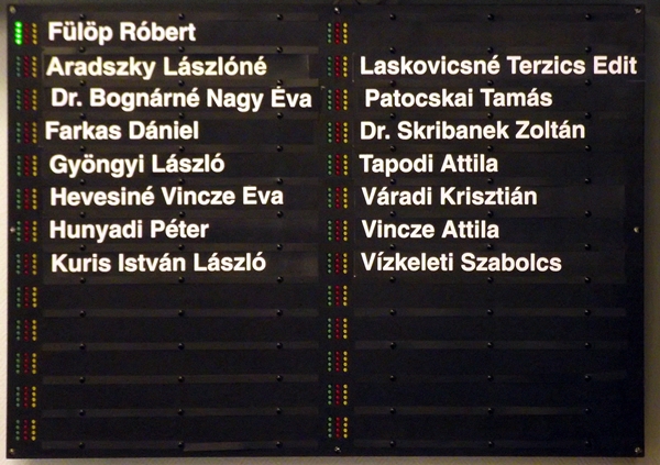 Az év utolsó ülése