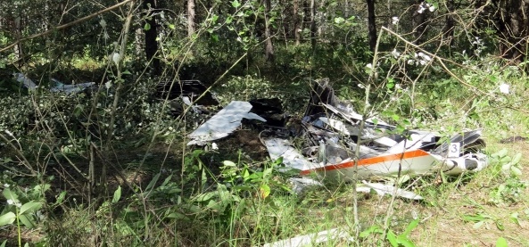 Lezuhant gép, elhunyt a pilóta