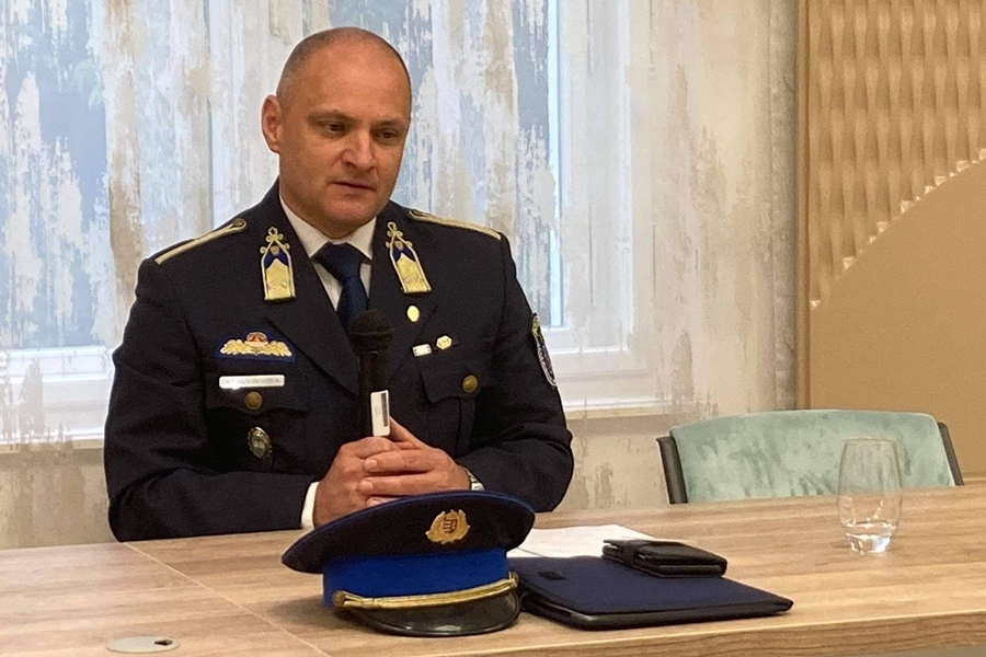 Beszámolt a rendőrkapitány