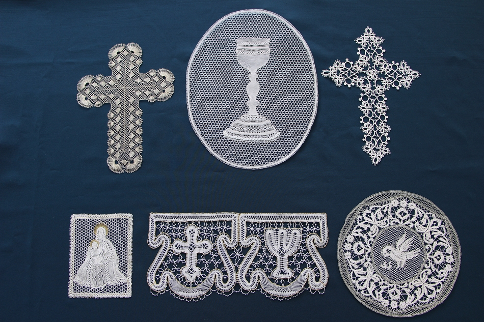 Egyházi csipkék Halason