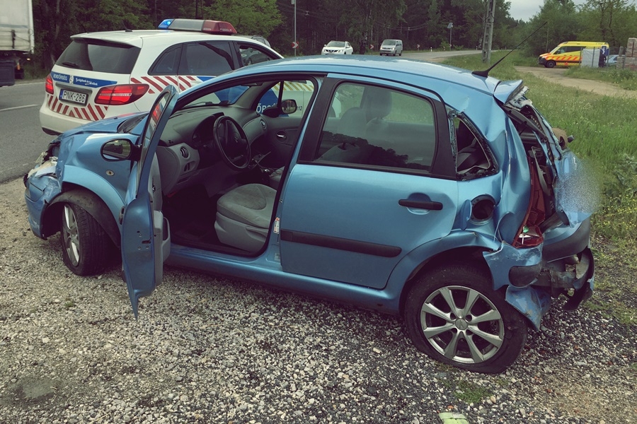 Három jármű ütközött Kiskunhalas közelében (galéria)