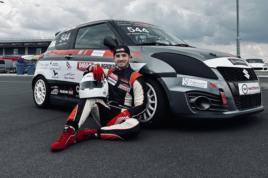 Csuti Zoltán: három futam, három győzelem