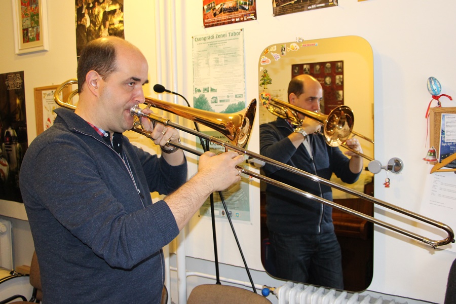 Újévi koncertre készülve