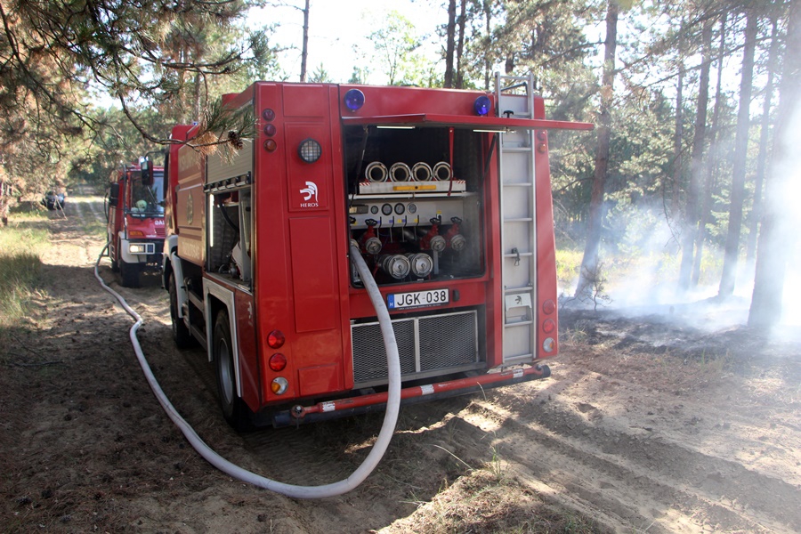 Megint kigyulladt az erdő Balotán