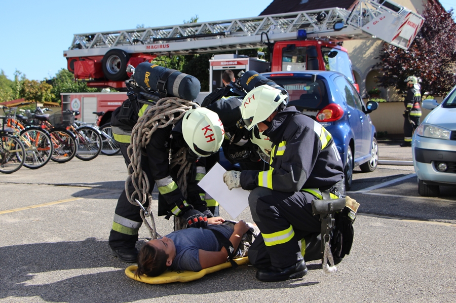 Tűzriadó a Kertvárosi-iskolában