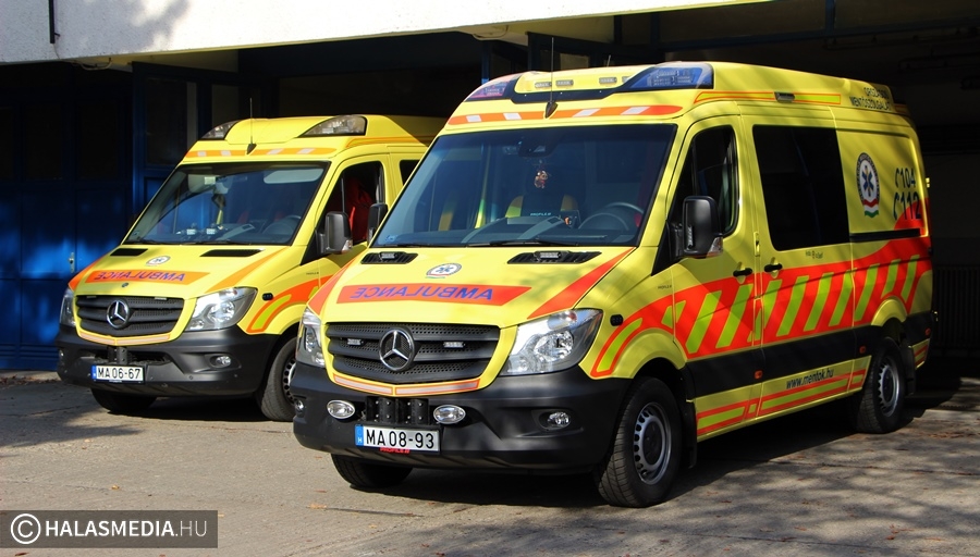 2024 első napján is volt dolga a halasi mentőknek