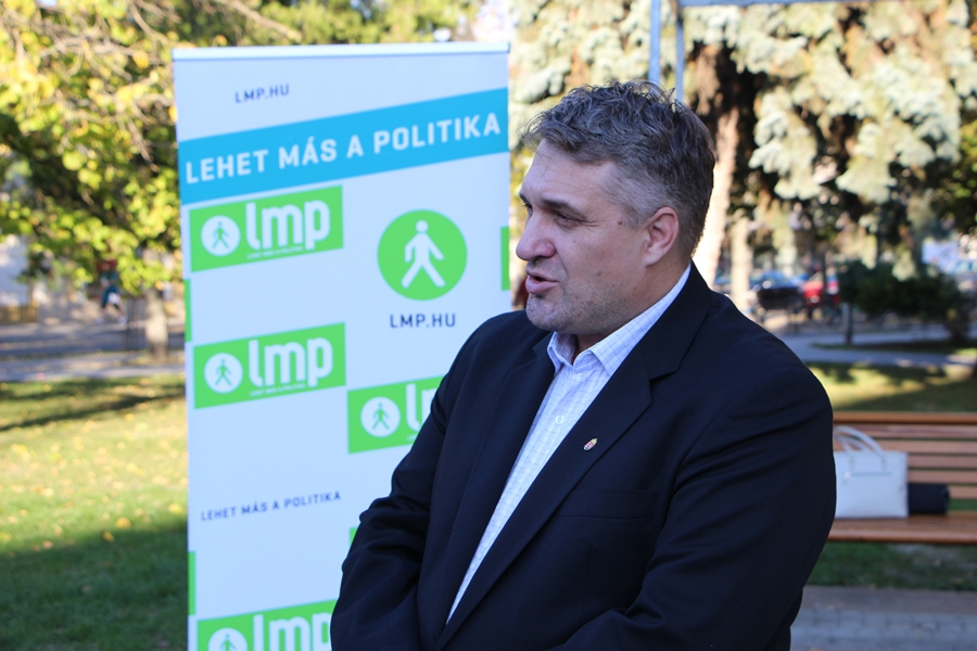 Megújuló Magyarországért kampányol az LMP