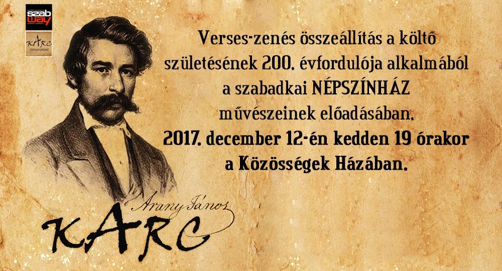 (►) A középpontban Arany János