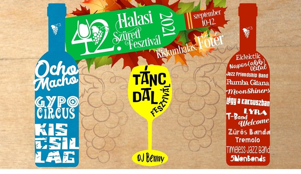 Jön a 42. Halasi Szüreti Fesztivál